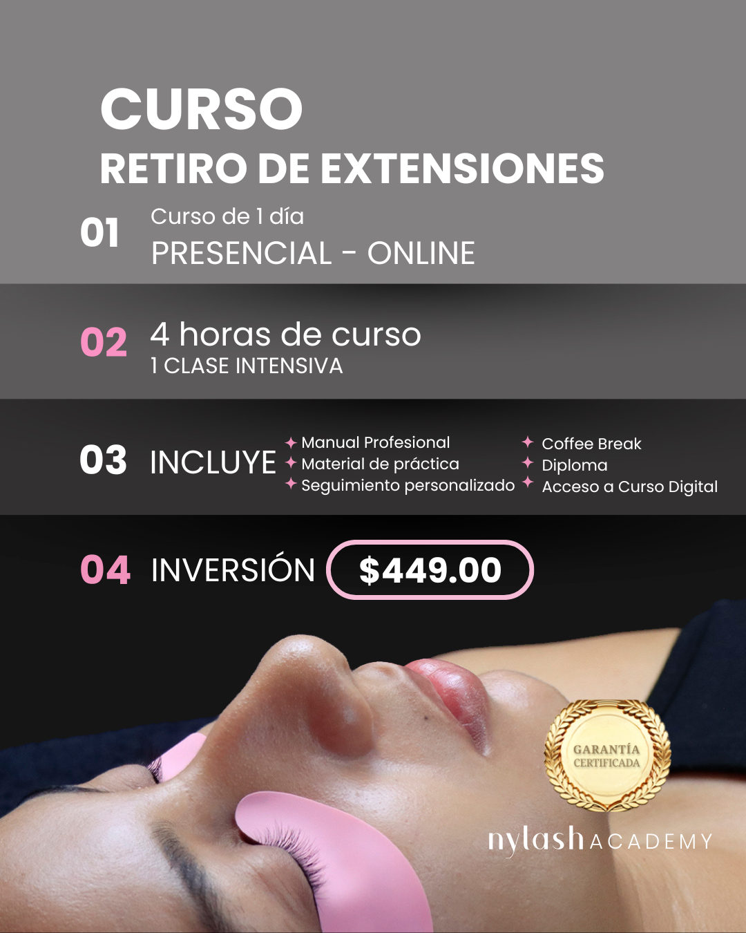 Retiro de Extensiones de Pestañas - Imagen 2