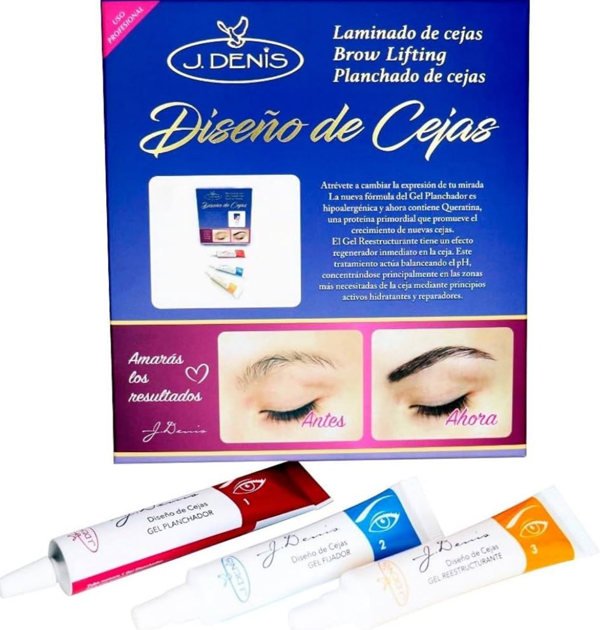 Kit de Planchado y Diseño de Cejas